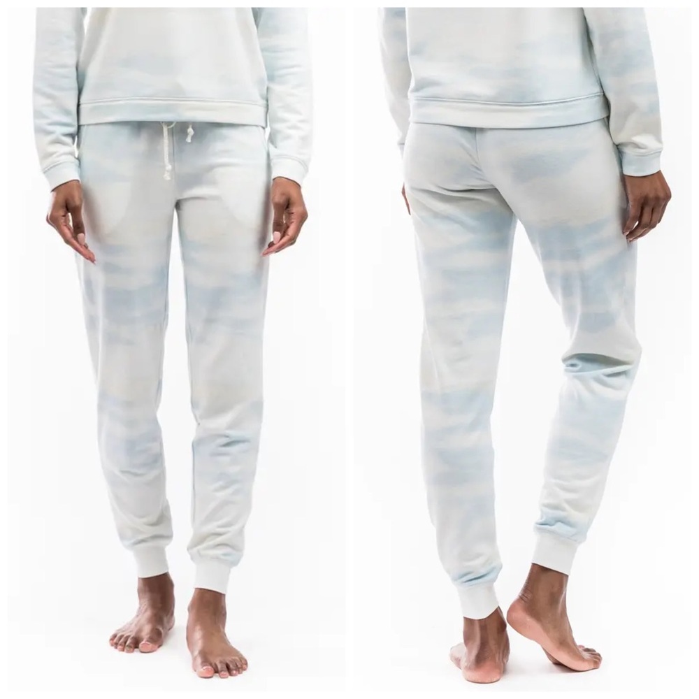 Rachel Parcell Blue Cloud Joggers